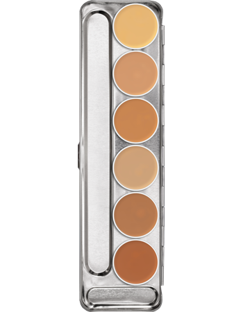 Paleta Dermacolor de Camuflagem 6 Cores M