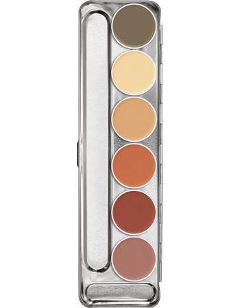 Paleta Dermacolor de Camuflagem 6 Cores S