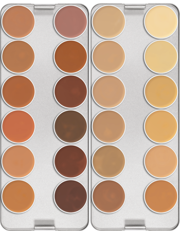 Paleta Dermacolor de Camuflagem 24 Cores K